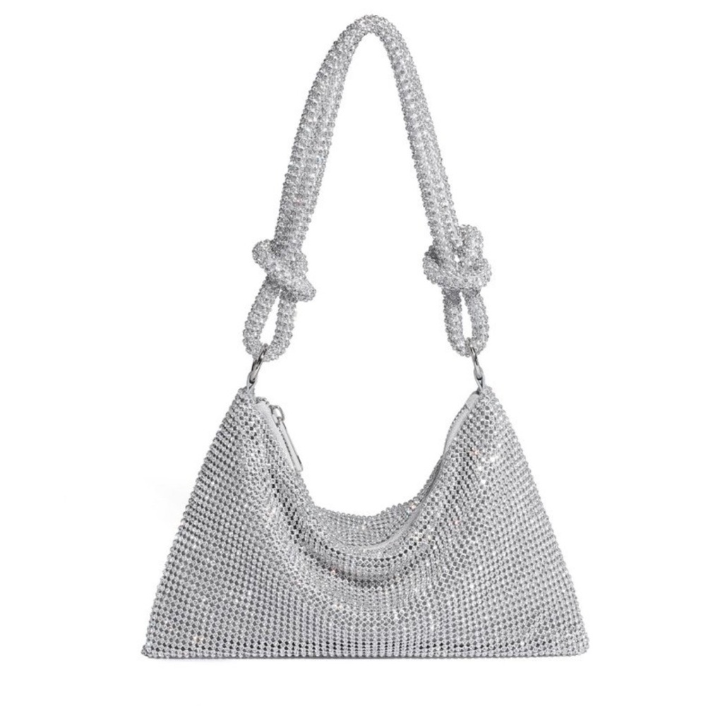 NARWAY NWT sparkly rhinestone purse evening bag -small